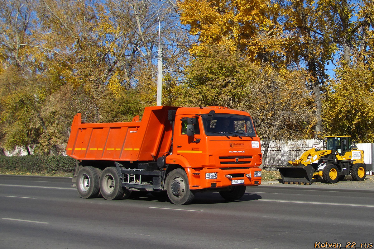 Алтайский край, № К 880 ТН 22 — КамАЗ-65115-L4(19); Алтайский край — Новая спецтехника Алтайский край, № К 880 ТН 22 — КамАЗ-65115-L4(19); Алтайский край — Новая спецтехника