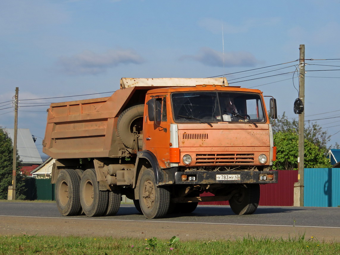 Кировская область, № У 783 МУ 43 — КамАЗ-55111 [551110]