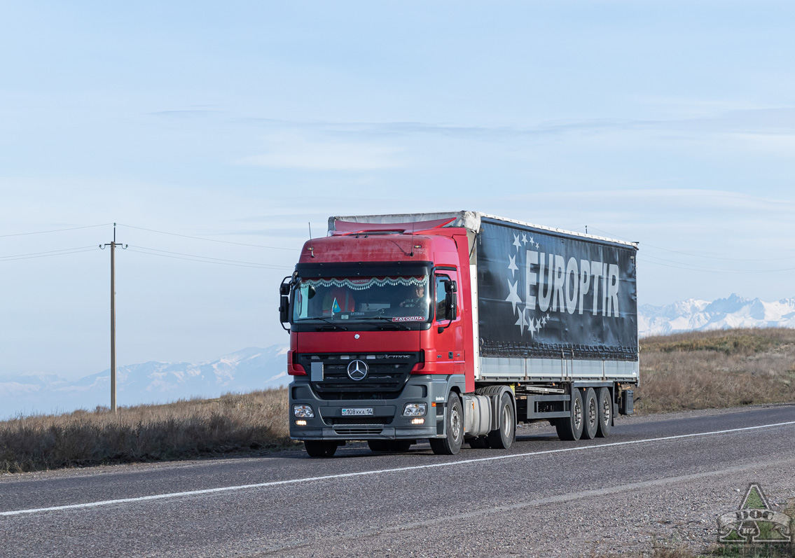 Павлодарская область, № 108 KKA 14 — Mercedes-Benz Actros ('2003) 1841