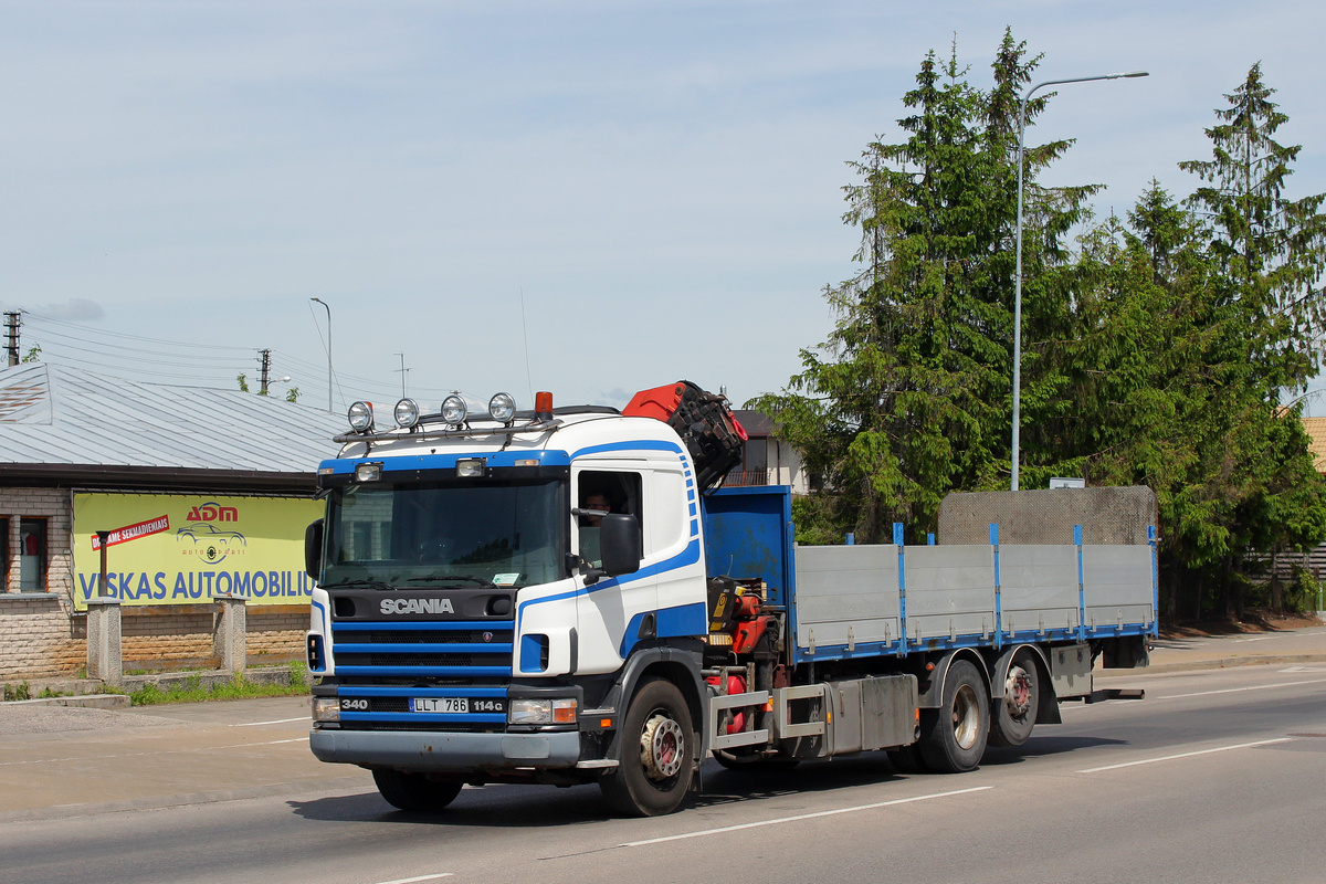 Литва, № LLT 786 — Scania ('1996) P114G