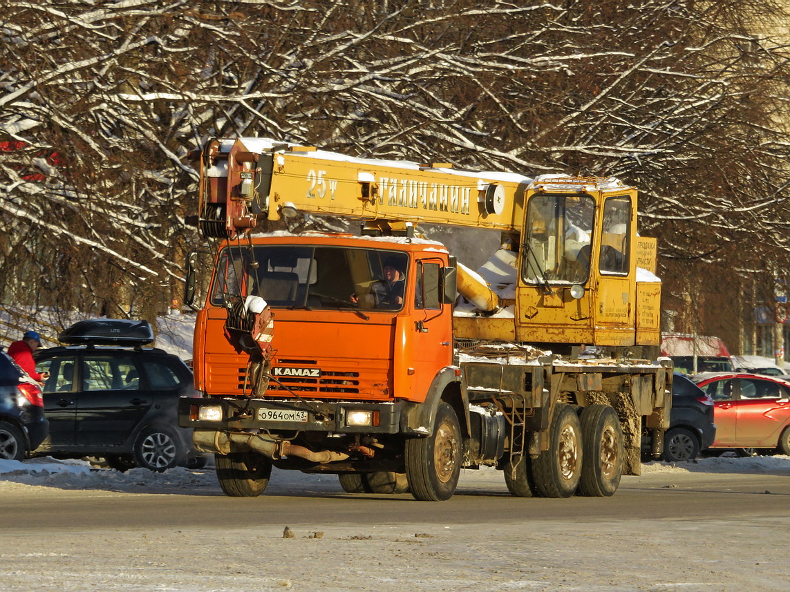 Кировская область, № О 964 ОМ 43 — КамАЗ-55111-15 [55111R]