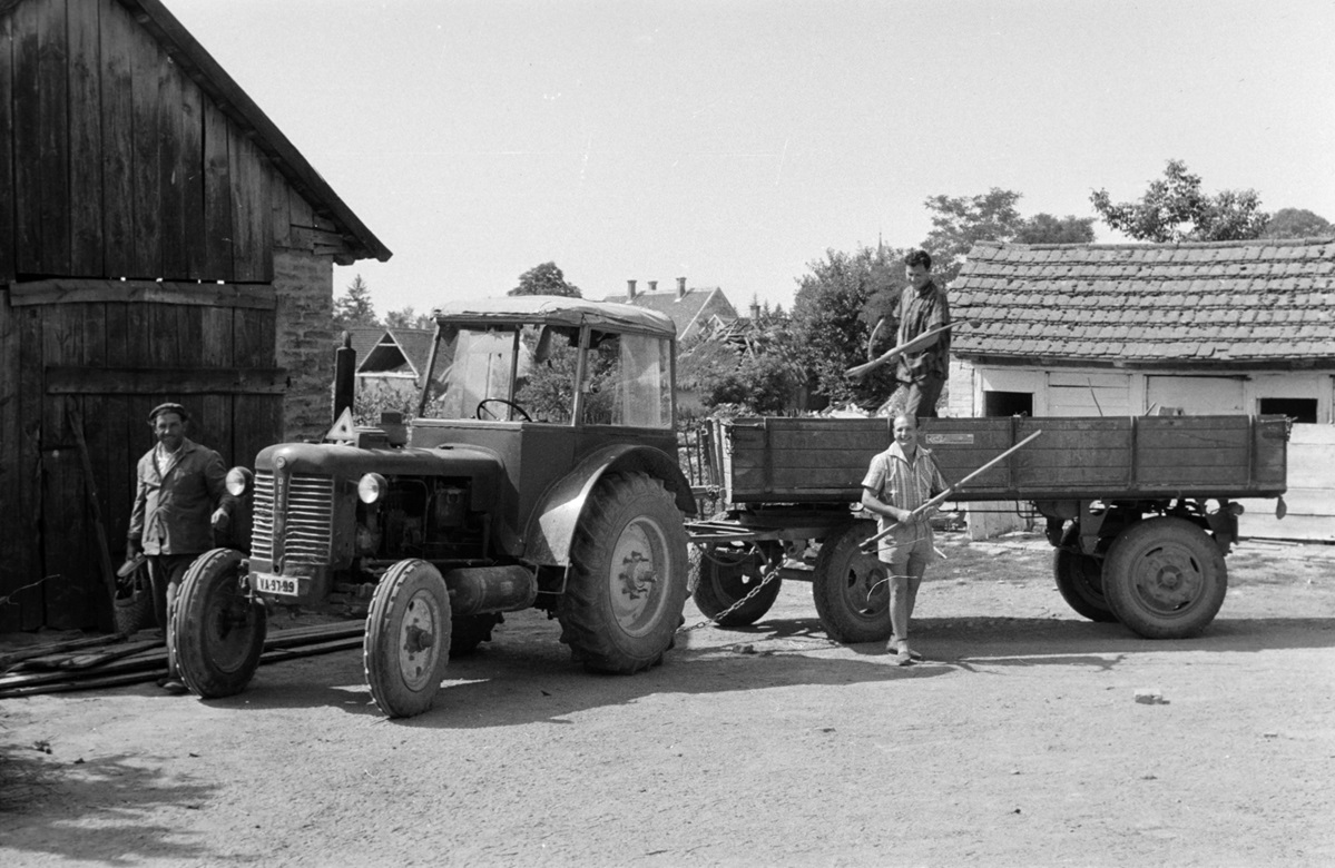 Венгрия, № VA-97-99 — Zetor Super 50; Венгрия — Исторические фотографии (Спецтехника)