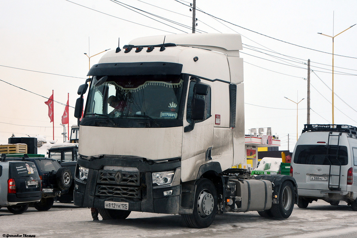 Приморский край, № К 812 ТК 125 — Renault T-Series ('2013)
