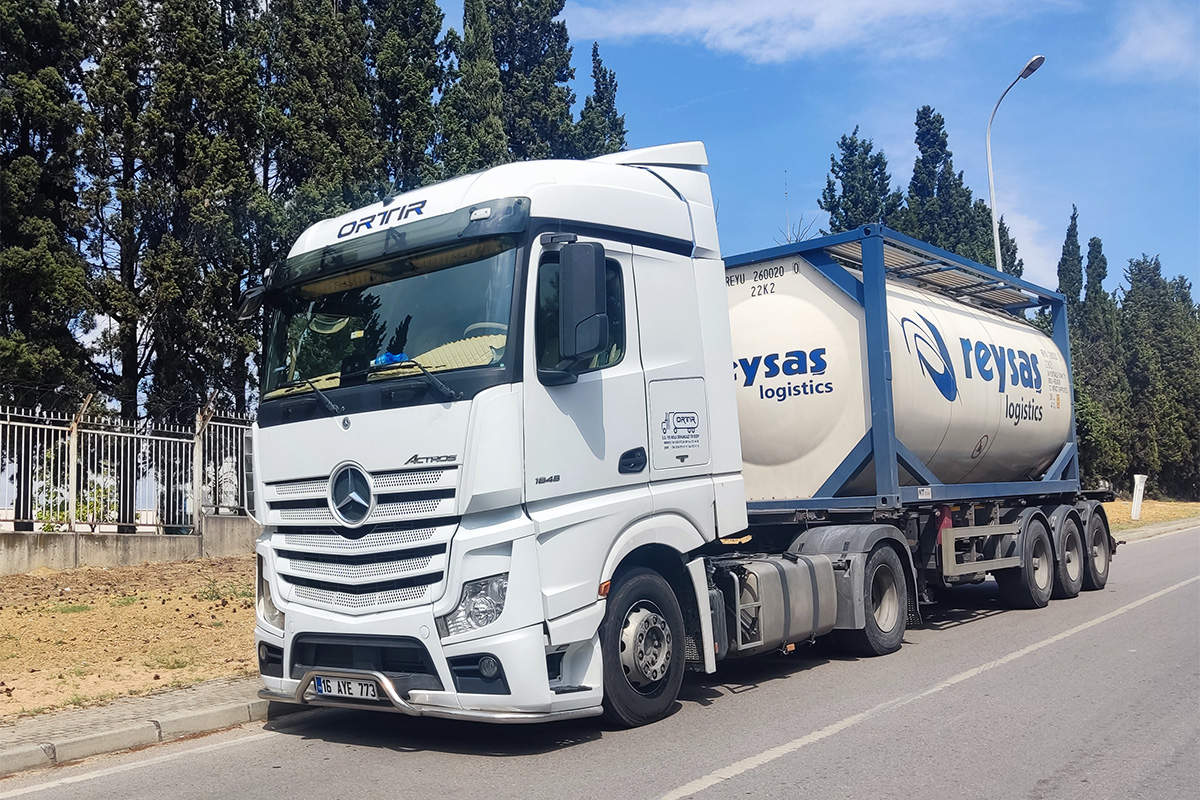 Турция, № 16 AYE 773 — Mercedes-Benz Actros ('2011) 1845