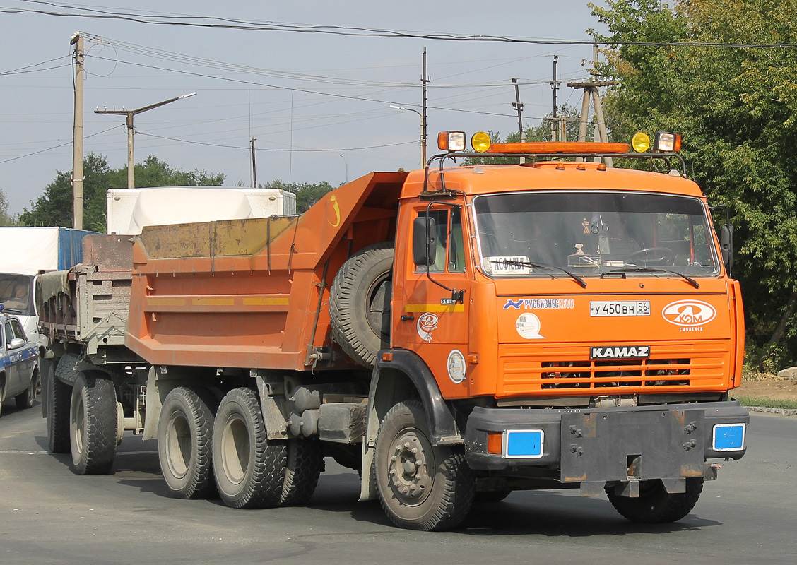 Оренбургская область, № У 450 ВН 56 — КамАЗ-55111-15 [55111R]