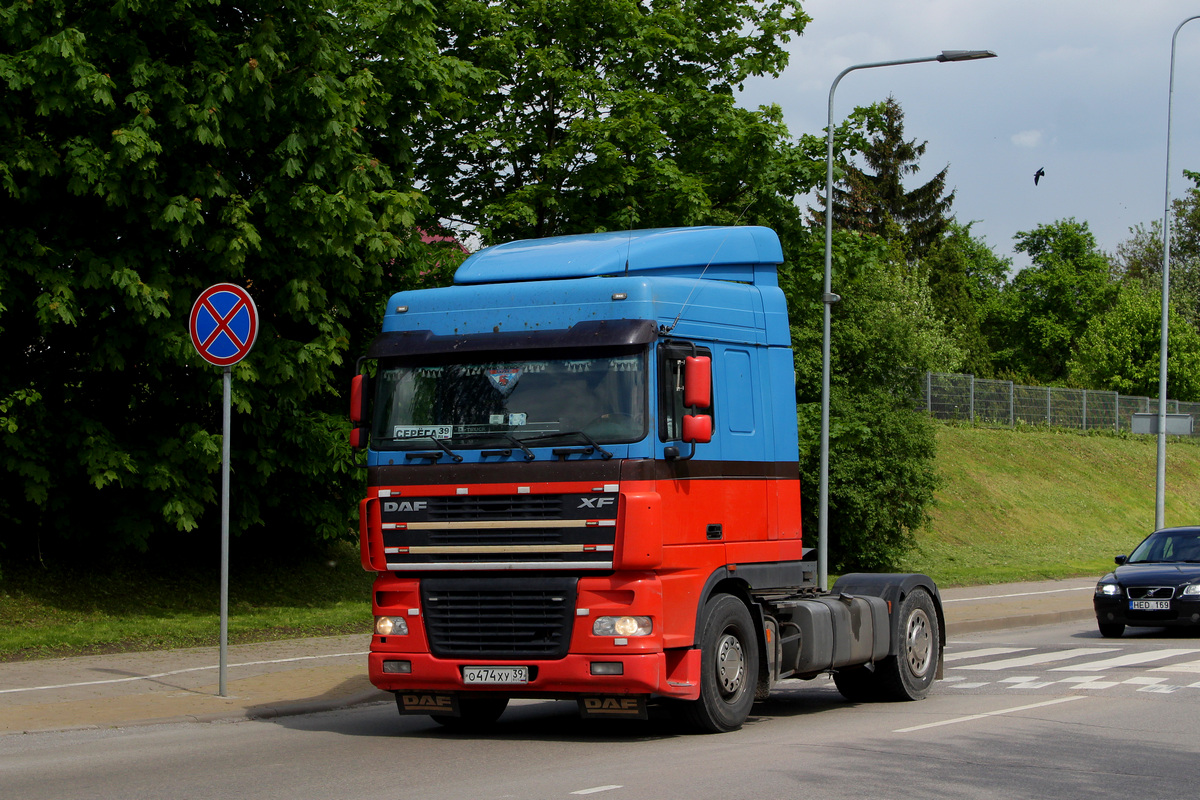 Калининградская область, № О 474 ХУ 39 — DAF XF95 FT