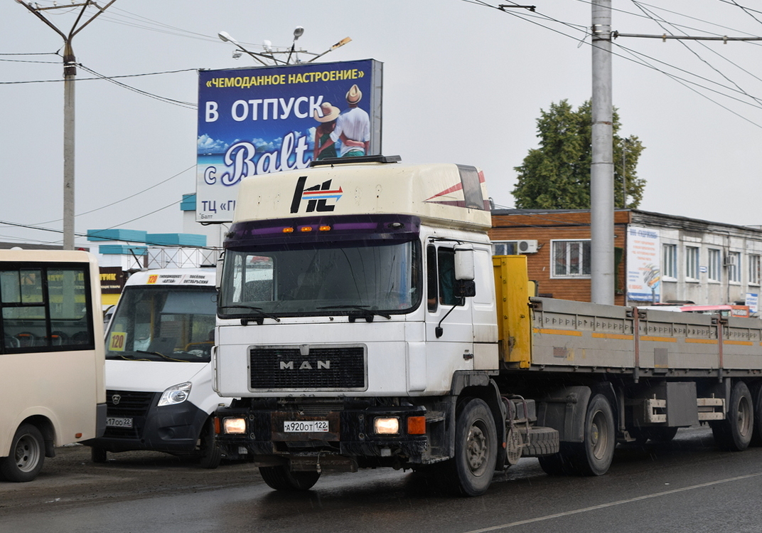 Алтайский край, № А 920 ОТ 122 — MAN F90 19.372