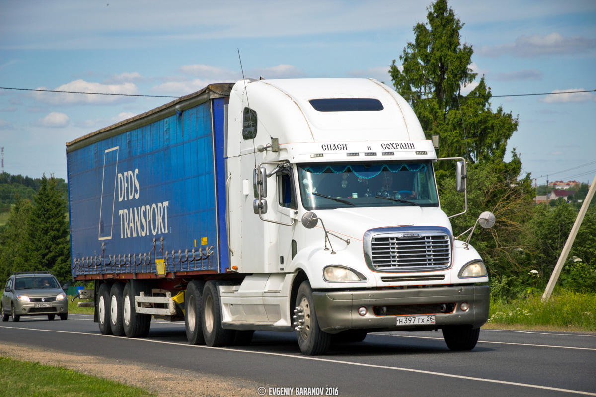 Ставропольский край, № Н 397 ТХ 26 — Freightliner Columbia