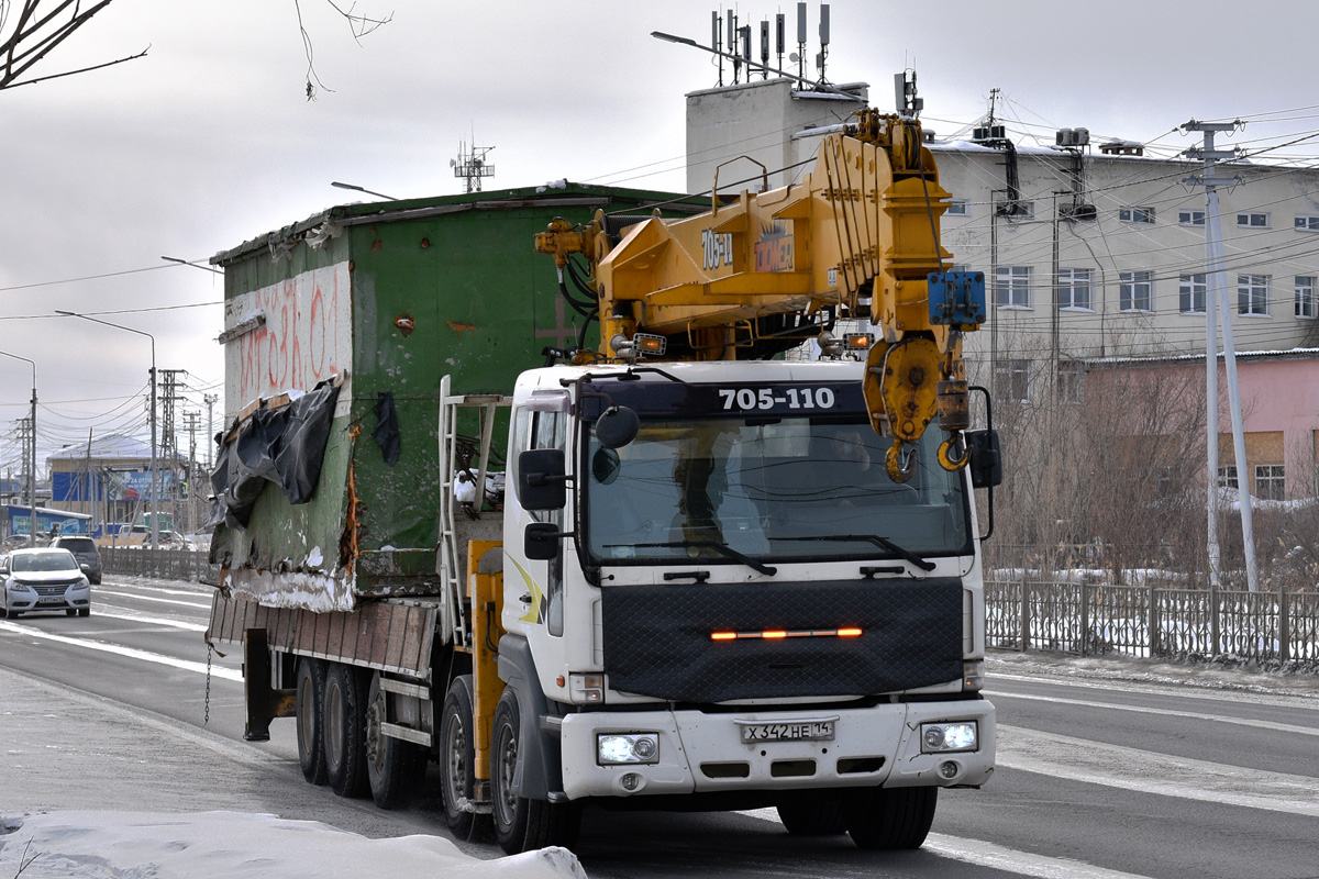 Саха (Якутия), № Х 342 НЕ 14 — Daewoo Novus