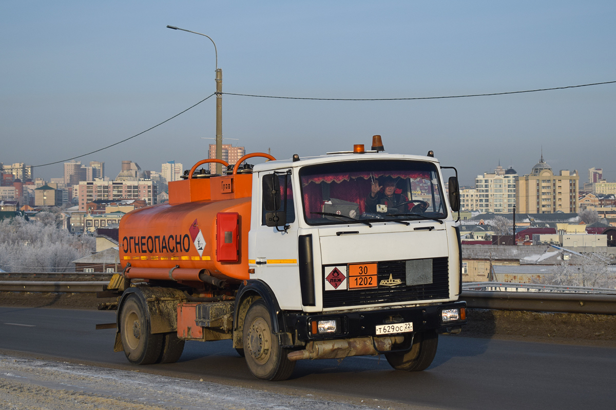 Алтайский край, № Т 629 ОС 22 — МАЗ-533702