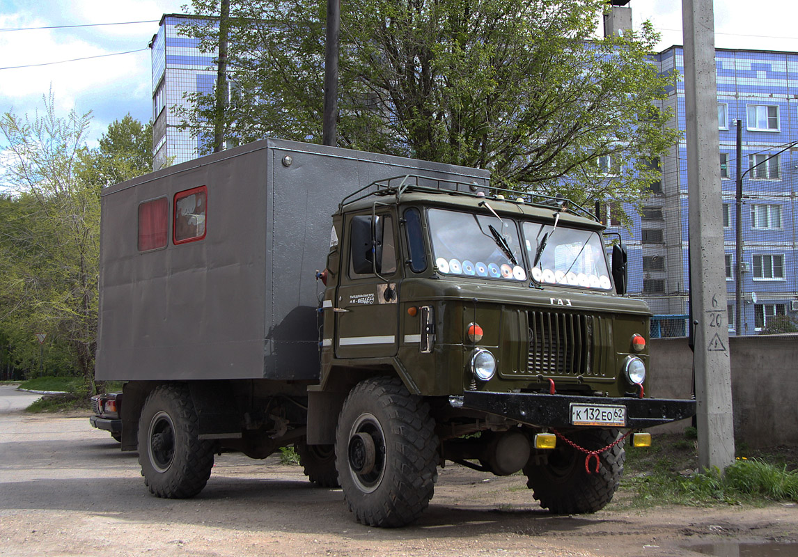 Рязанская область, № К 132 ЕО 62 — ГАЗ-66-11