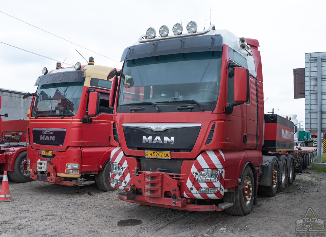 Атырауская область, № H 5247 06 — MAN TGX ('2012) 41.560