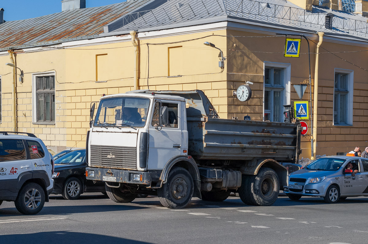 Санкт-Петербург, № К 137 СС 98 — МАЗ-555102