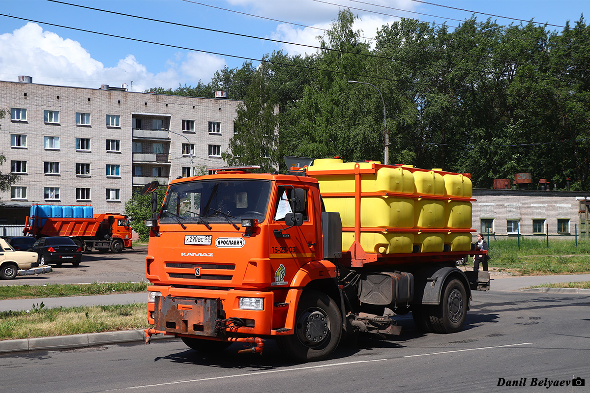 Новгородская область, № К 290 ВС 53 — КамАЗ-53605-A5(48)