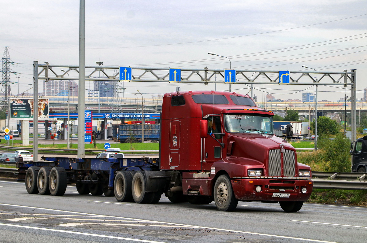 Санкт-Петербург, № А 663 СО 198 — Kenworth T600