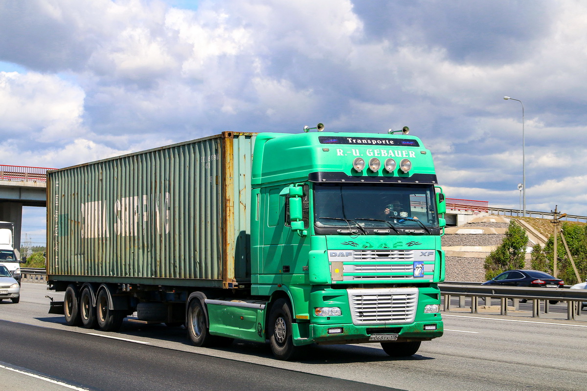 Санкт-Петербург, № Р 068 ТХ 178 — DAF XF95 FT