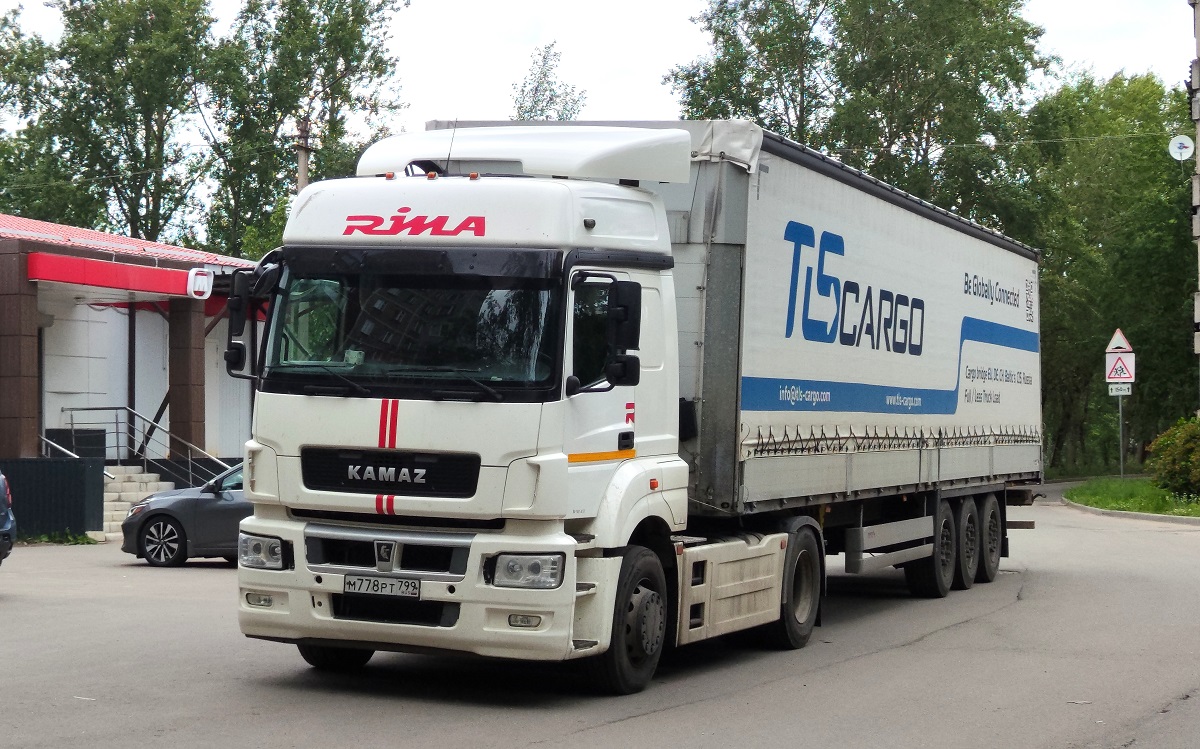 Москва, № М 778 РТ 799 — КамАЗ-5490-T5(68)