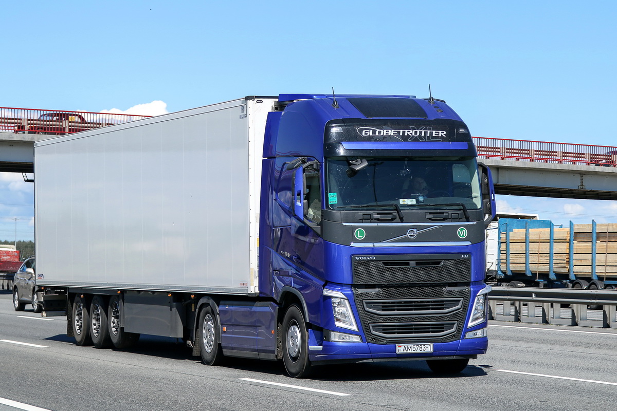 Брестская область, № АМ 5783-1 — Volvo ('2012) FH.500