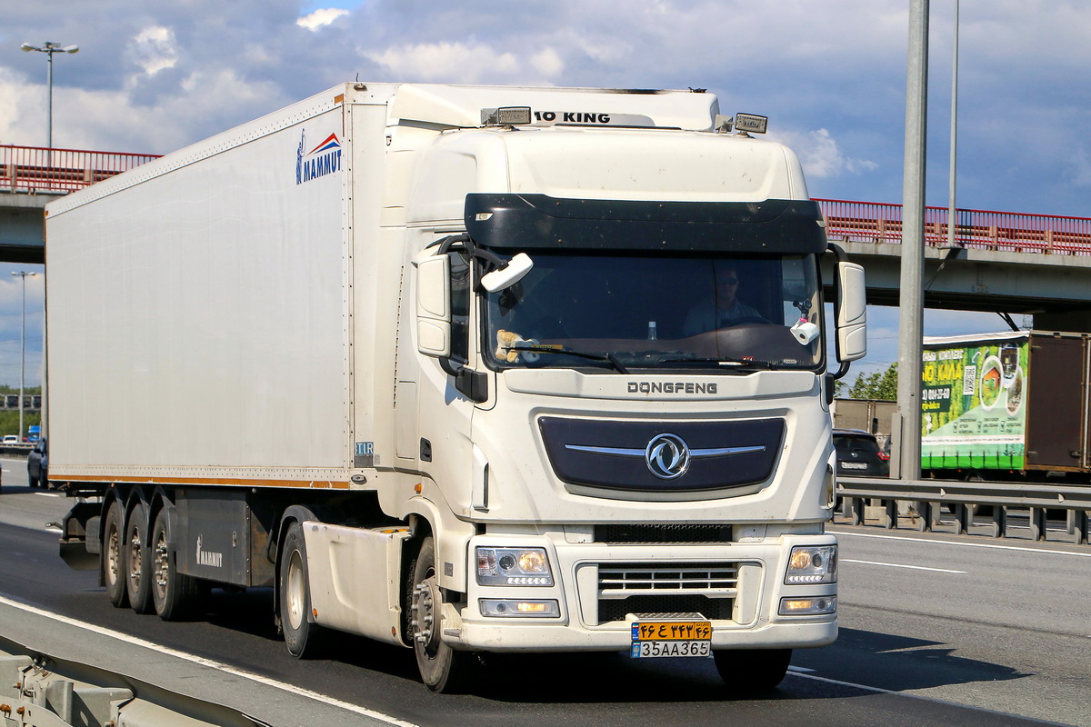 Иран, № 35 AA 365 — Dongfeng KX DFH4186