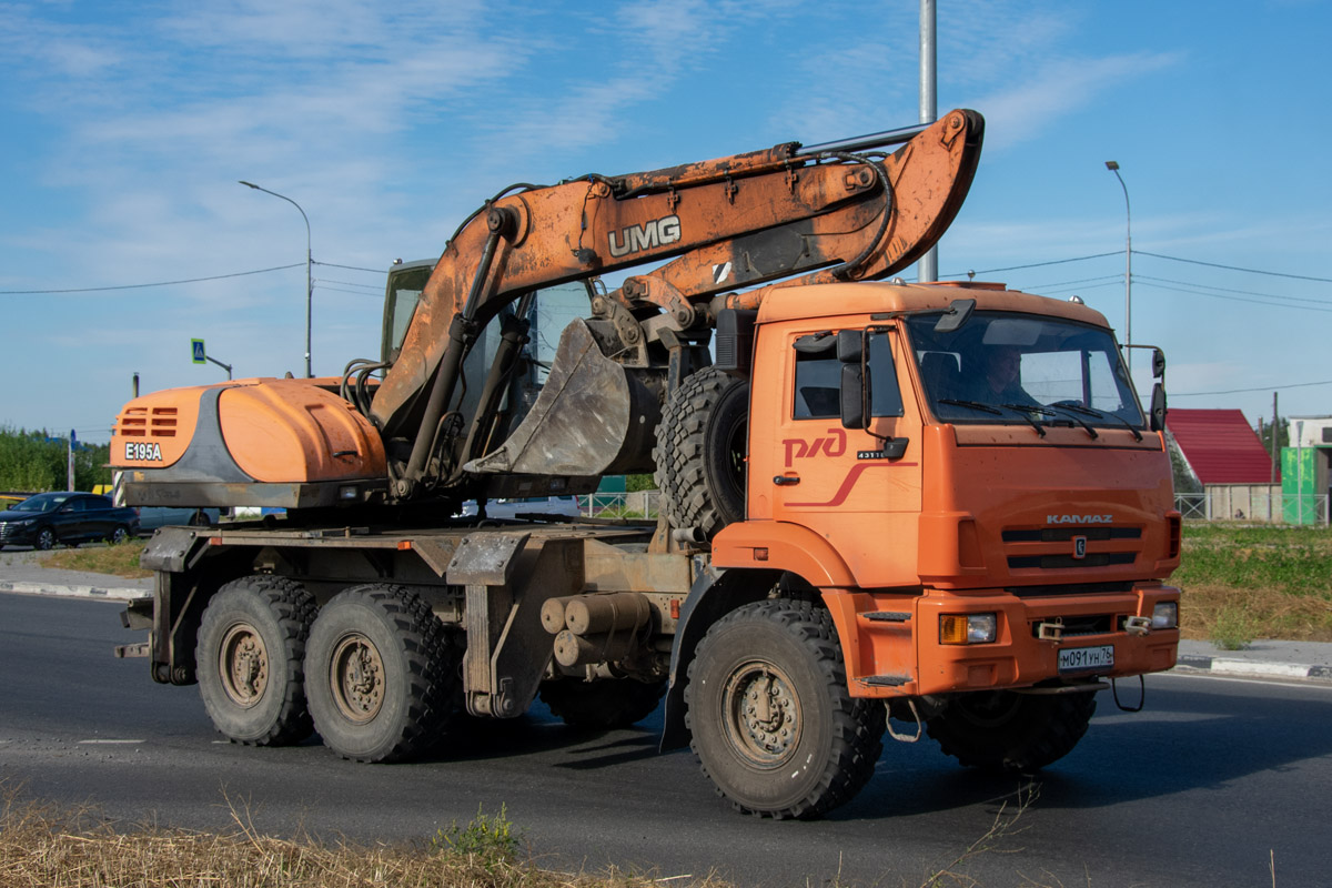 Ярославская область, № М 091 УН 76 — КамАЗ-43118-46