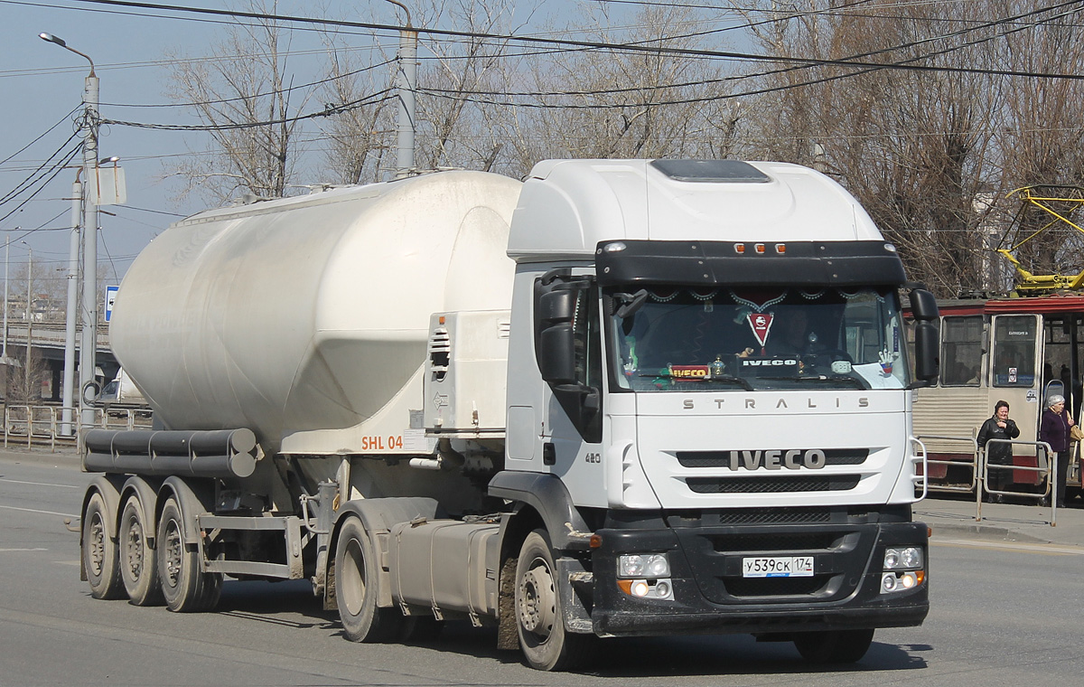 Челябинская область, № У 539 СК 174 — IVECO Stralis ('2007) 420