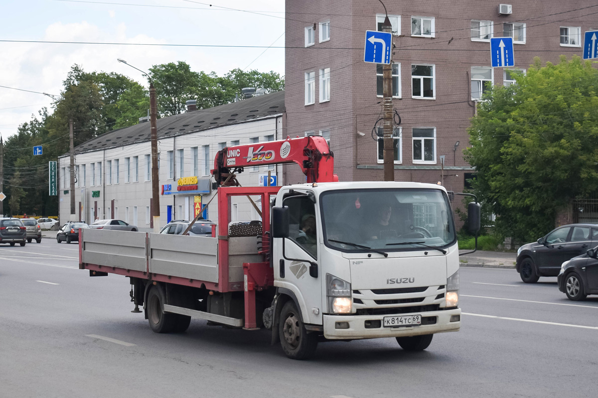 Тверская область, № К 814 ТС 69 — Isuzu NPR75 [Z7X]