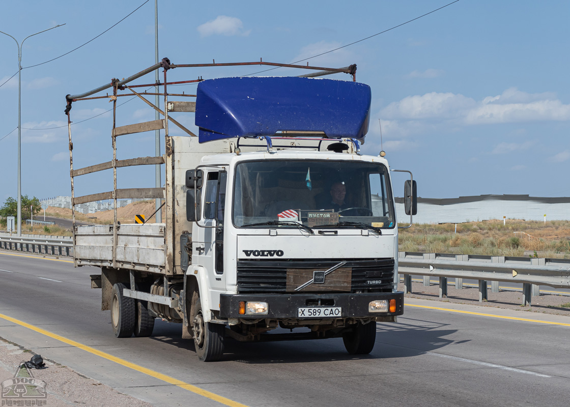 Туркестанская область, № X 589 CAO — Volvo FL6