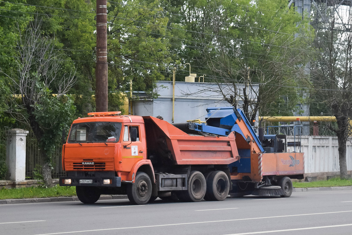 Тверская область, № Н 307 ОВ 69 — КамАЗ-55111-15 [55111R]