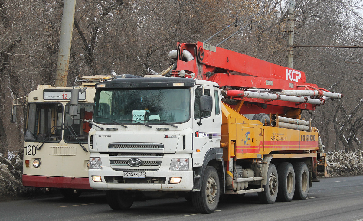 Челябинская область, № М 915 РК 174 — Hyundai Trago (общая модель)