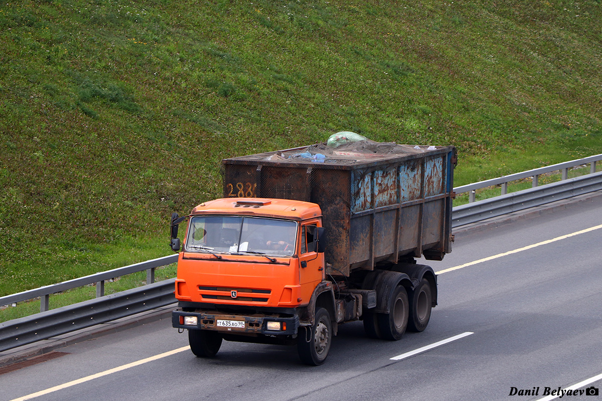 Санкт-Петербург, № Т 635 АО 98 — КамАЗ-53215-15 [53215R]