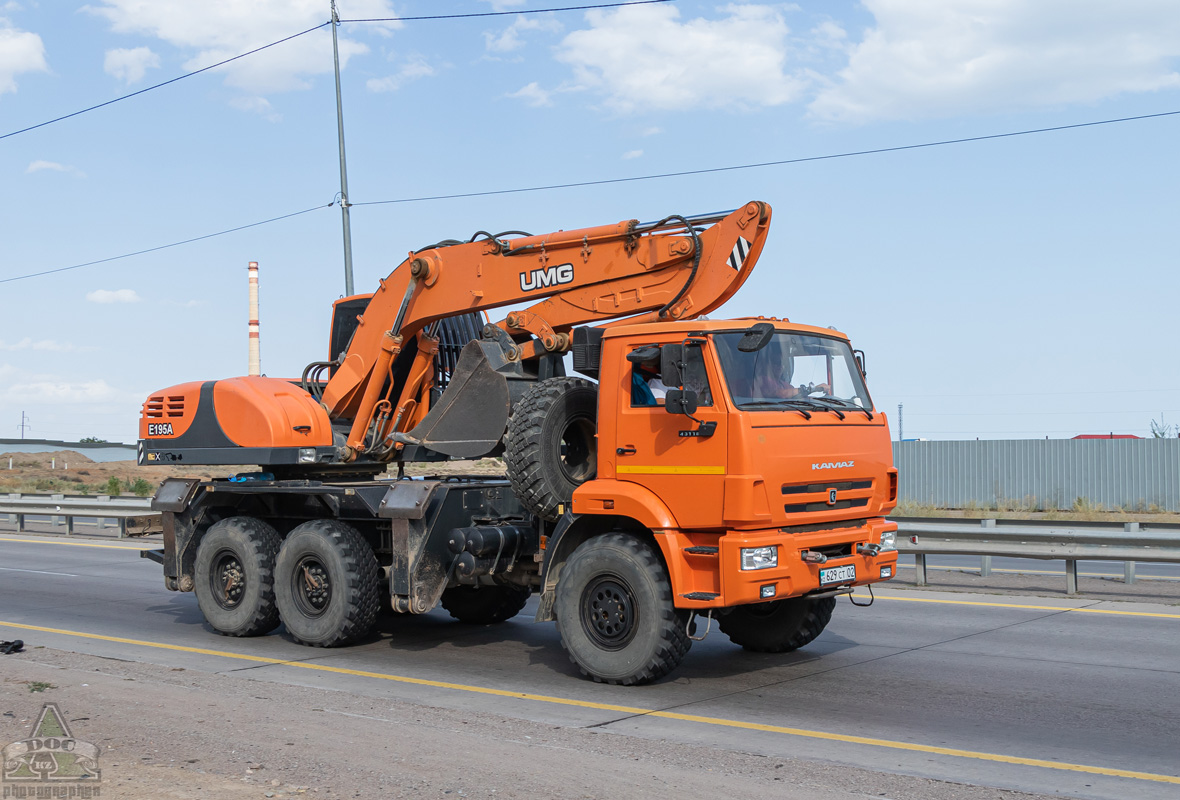 Алматы, № 629 CT 02 — КамАЗ-43118-46