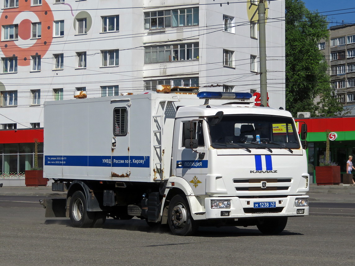 Кировская область, № М 1238 43 — КамАЗ-4308-C4(25)