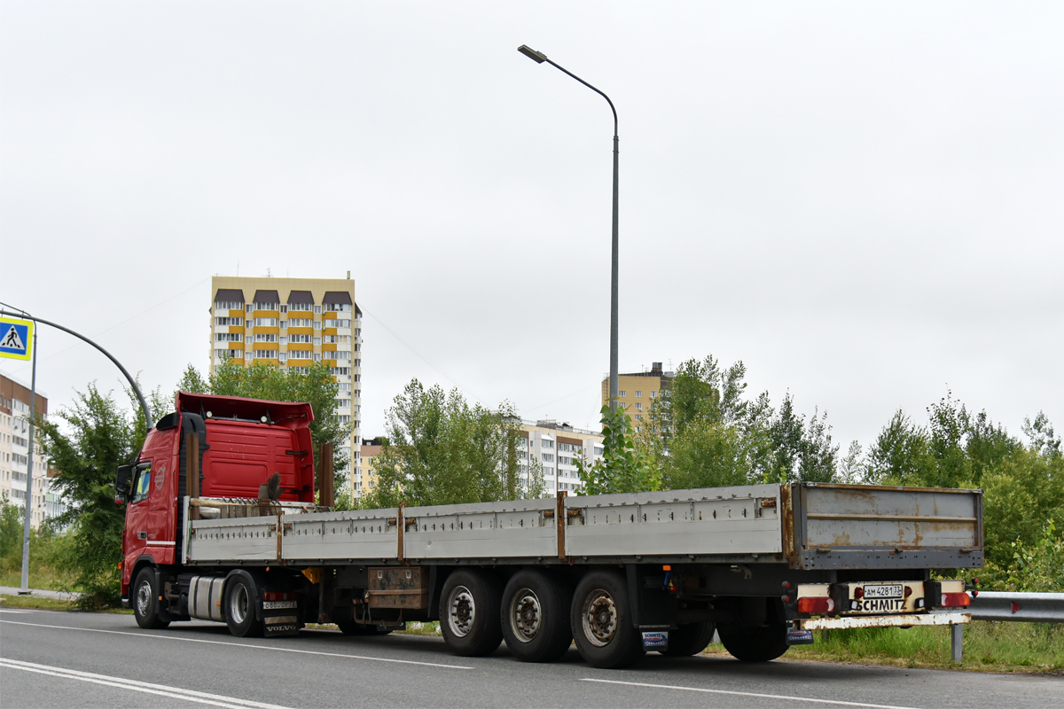 Тюменская область, № АМ 4281 33 — Schmitz Cargobull S.CS / SCB*S3T / S01 Тюменская область, № АМ 4281 33 — Schmitz Cargobull S.CS / SCB*S3T / S01
