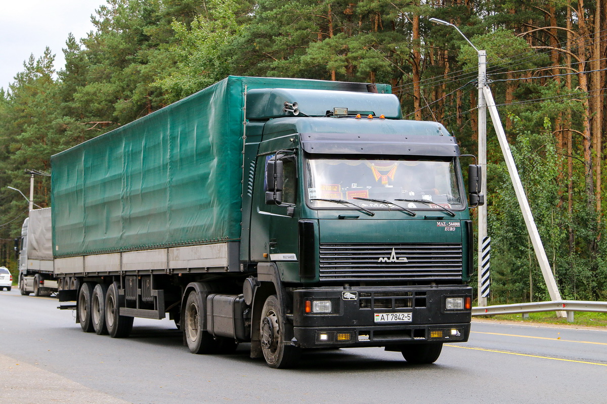 Минская область, № АТ 7842-5 — МАЗ-544008