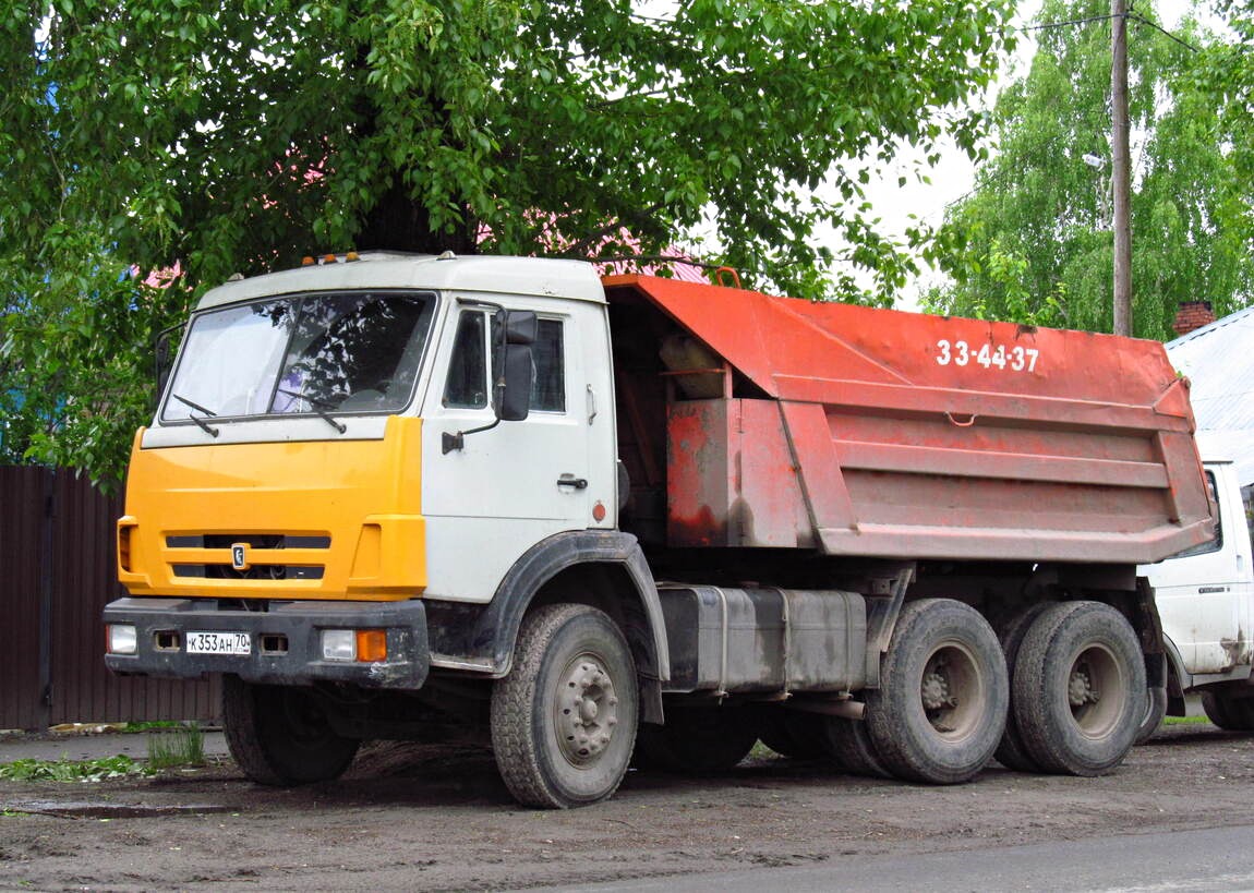 Томская область, № К 353 АН 70 — КамАЗ-55111-02 [55111C]