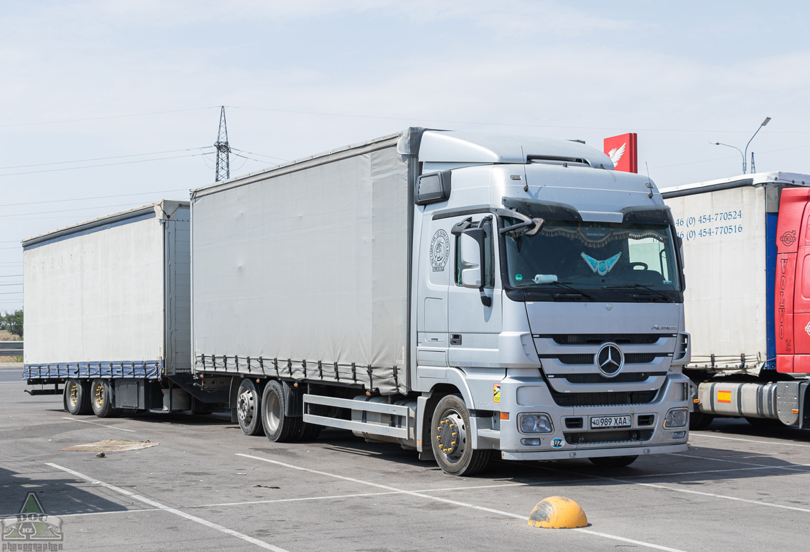 Узбекистан, № 40 989 XAA — Mercedes-Benz Actros ('2003) 2541