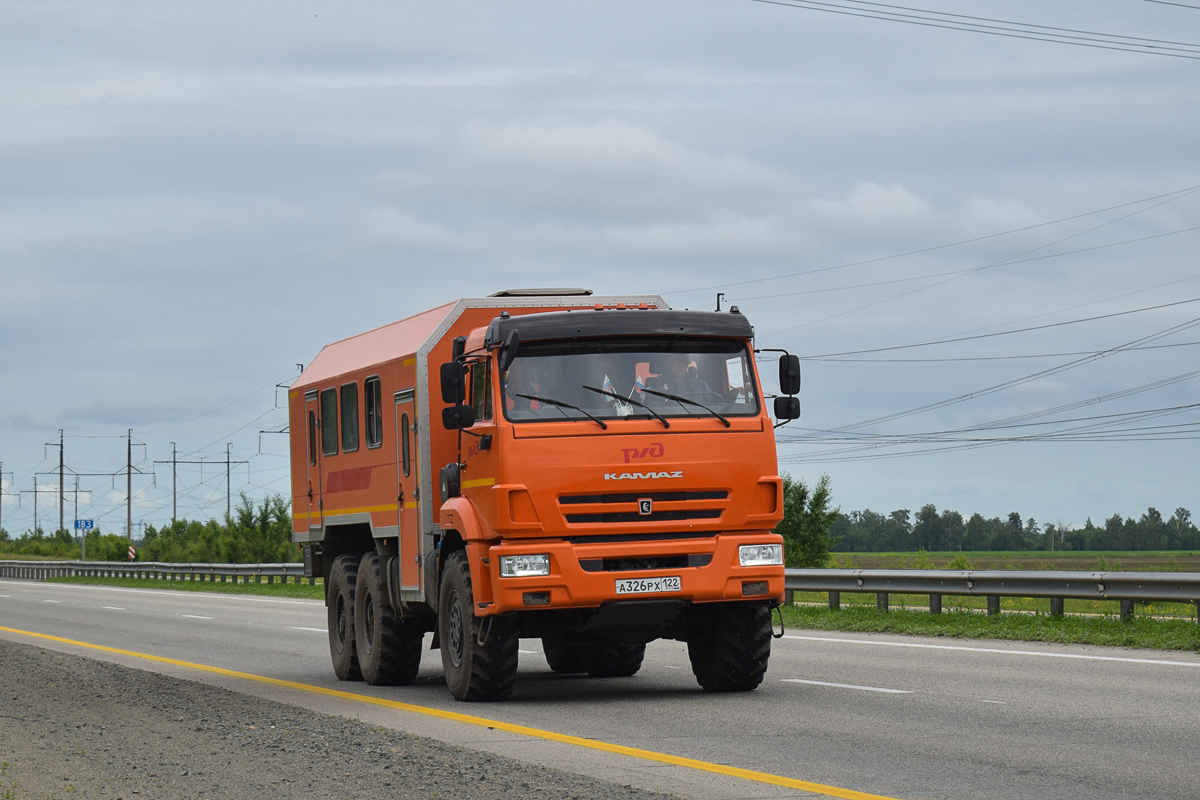 Алтайский край, № А 326 РХ 122 — КамАЗ-43118-50