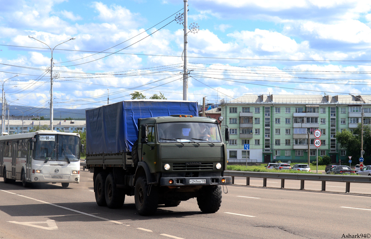 Иркутская область, № С 245 ВВ 138 — КамАЗ-43118 [431180]