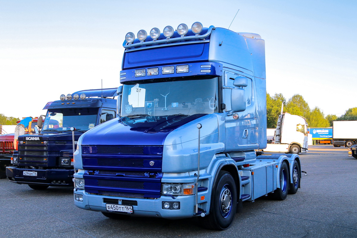 Саратовская область, № А 450 ТТ 164 — Scania ('1996) T-Series (общ.м); Московская область — Фестиваль TruckDay 2024 — июнь