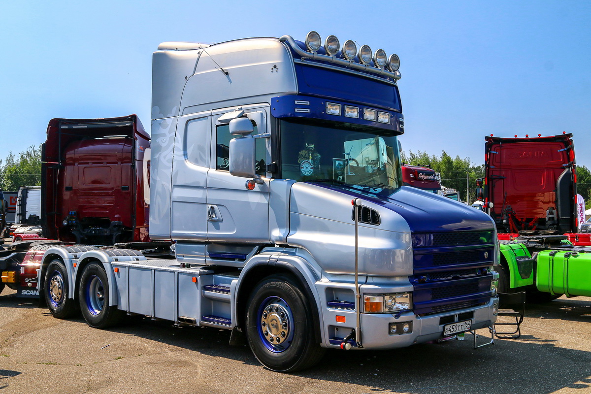 Саратовская область, № А 450 ТТ 164 — Scania ('1996) T-Series (общ.м); Московская область — Фестиваль TruckDay 2024 — июнь