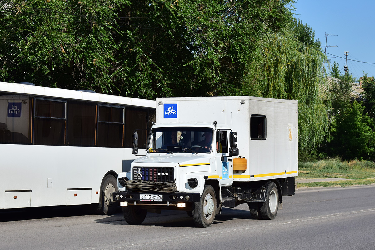 Волгоградская область, № С 113 НУ 34 — ГАЗ-3309