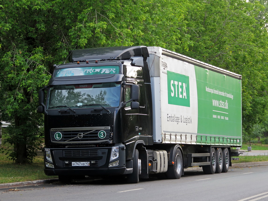Кировская область, № А 747 НВ 43 — Volvo ('2008) FH.400 [X9P]