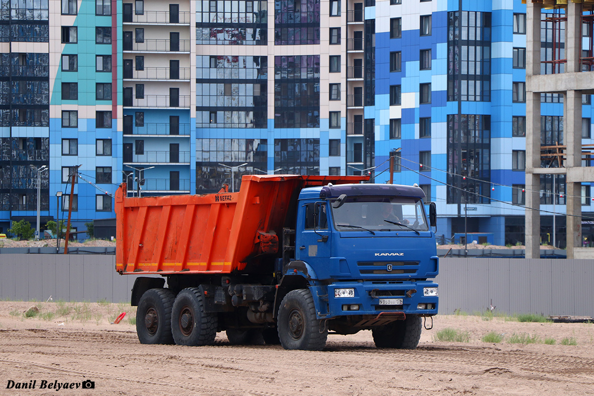Санкт-Петербург, № У 868 ВЕ 178 — КамАЗ-65222-43 [652224]