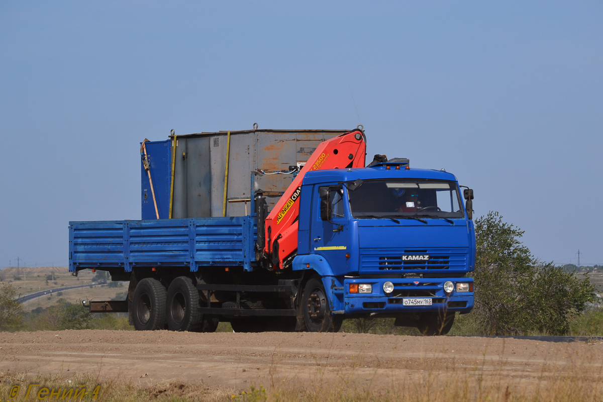 Самарская область, № О 745 МУ 163 — КамАЗ-65117-62