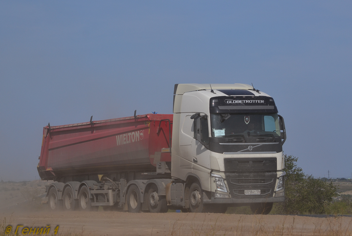 Волгоградская область, № Е 018 АТ 134 — Volvo ('2012) FH.460 [X9P]