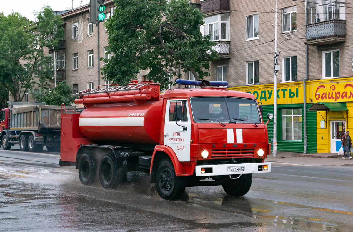 Башкортостан, № Р 331 ММ 02 — КамАЗ-55111-01 [55111A]