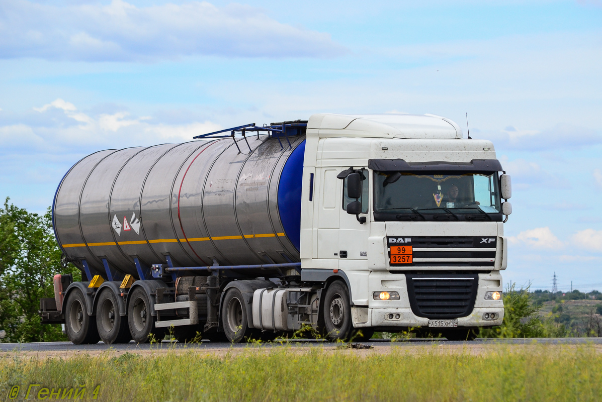 Чечня, № А 515 ХМ 95 — DAF XF105 FT