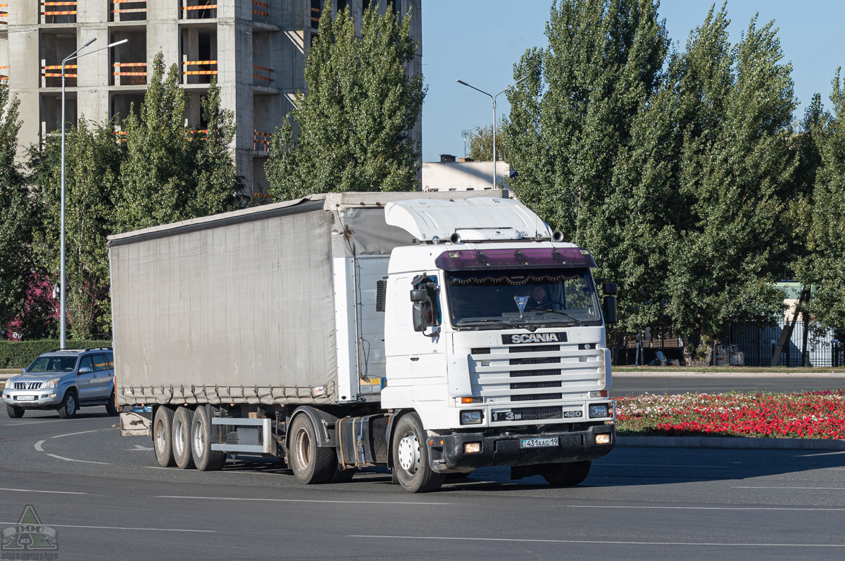 Жетысуская область, № 431 AAG 19 — Scania (III) R143M