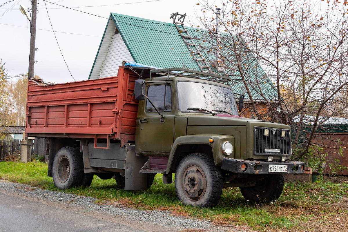 Томская область, № К 721 НТ 70 — ГАЗ-33073