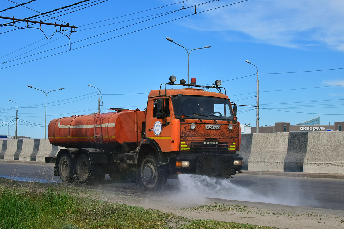 Волгоградская область, № Р 554 РО 34 — КамАЗ-65115-D3